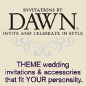 Invitations by Dawn | THEME wedding invitations & accessories that fit YOUR personality